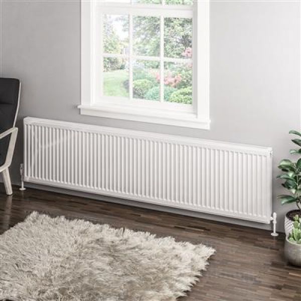 Eastbrook Type 11 500 x 2000 Gloss White Central Heating Radiator #2