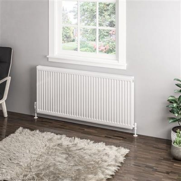 Eastbrook Type 11 600 x 1300 Gloss White Central Heating Radiator #2