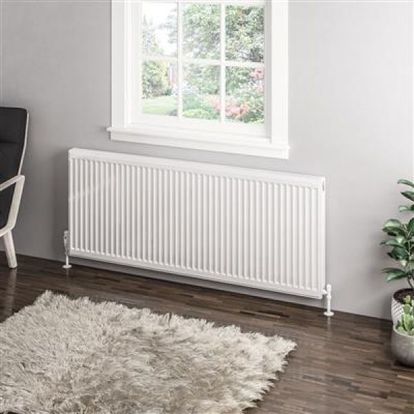 Eastbrook Type 11 600 x 1500 Gloss White Central Heating Radiator #2