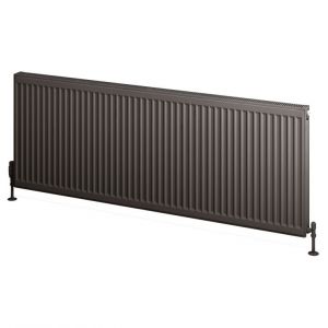 Eastbrook Type 11 600 x 1600 Matt Anthracite Central Heating Radiator