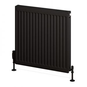 Eastbrook Type 11 600 x 600 Matt Black Central Heating Radiator
