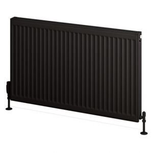 Eastbrook Type 11 600 x 1000 Matt Black Central Heating Radiator