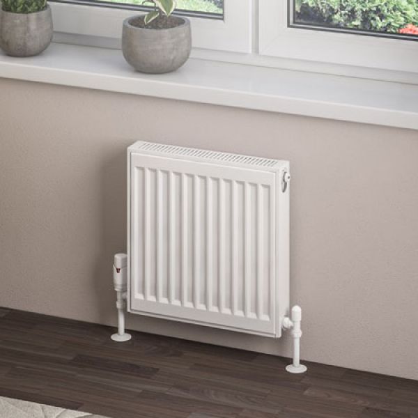 Eastbrook Type 21 400 x 400 Gloss White Central Heating Radiator #2