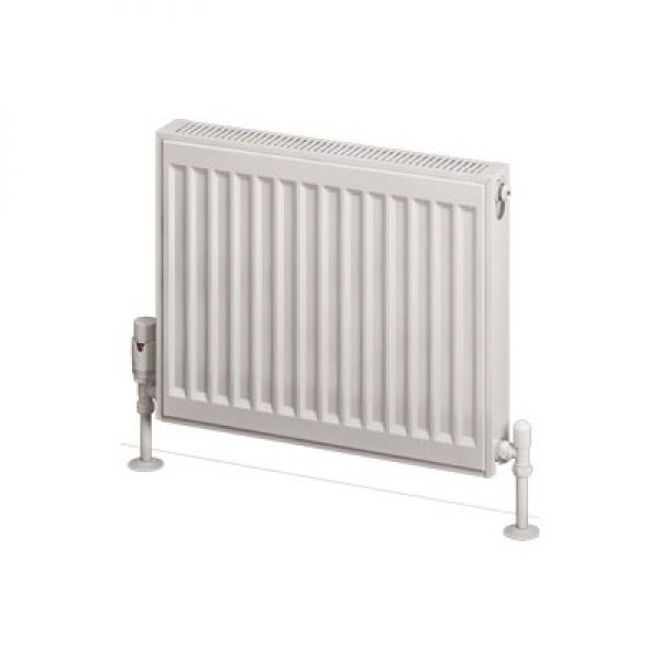 Eastbrook Type 21 400 x 500 Gloss White Central Heating Radiator