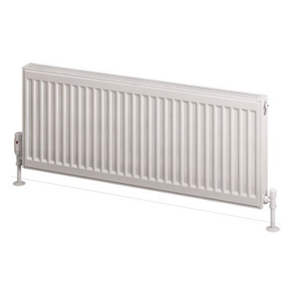 Eastbrook Type 21 400 x 1000 Gloss White Central Heating Radiator