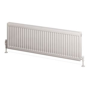 Eastbrook Type 21 400 x 1200 Gloss White Central Heating Radiator