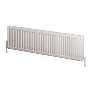 Eastbrook Type 21 400 x 1400 Gloss White Central Heating Radiator