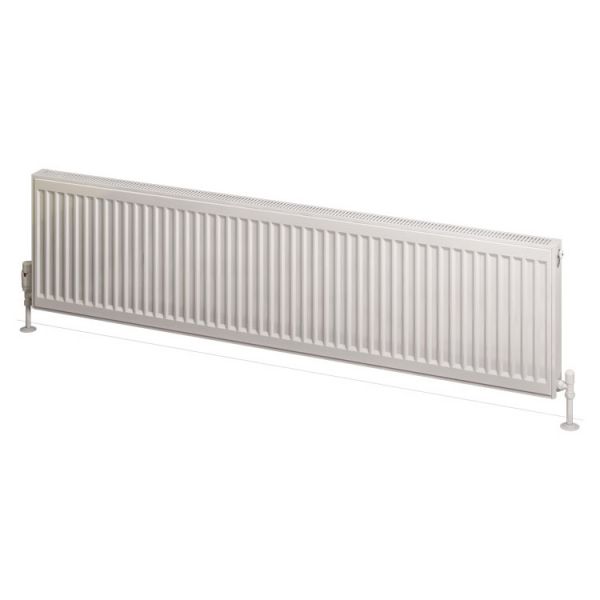 Eastbrook Type 21 400 x 1600 Gloss White Central Heating Radiator