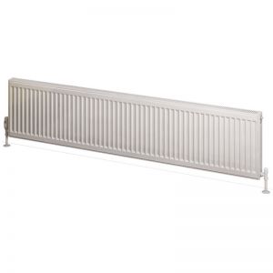 Eastbrook Type 21 400 x 1800 Gloss White Central Heating Radiator