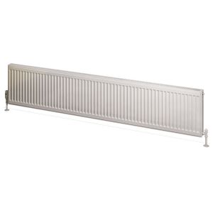 Eastbrook Type 21 400 x 2000 Gloss White Central Heating Radiator