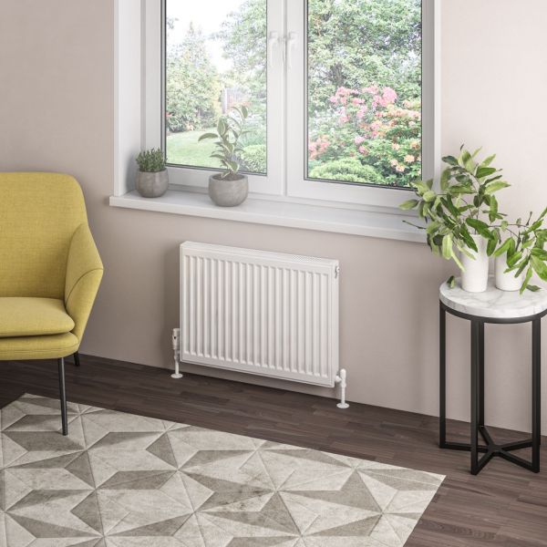 Eastbrook Type 21 500 x 700 Gloss White Central Heating Radiator #2
