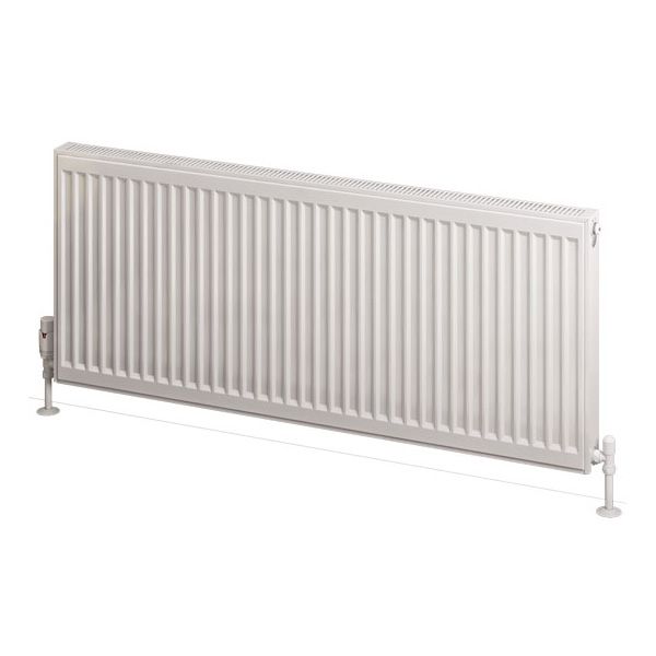Eastbrook Type 21 500 x 1200 Gloss White Central Heating Radiator