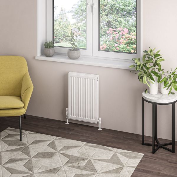 Eastbrook Type 21 600 x 400 Gloss White Central Heating Radiator #2