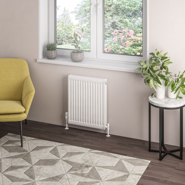 Eastbrook Type 21 600 x 500 Gloss White Central Heating Radiator #2