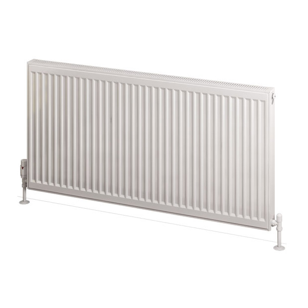 Eastbrook Type 21 600 x 1200 Gloss White Central Heating Radiator