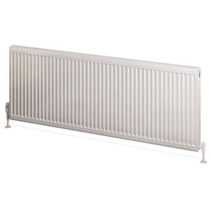 Eastbrook Type 21 600 x 1600 Gloss White Central Heating Radiator