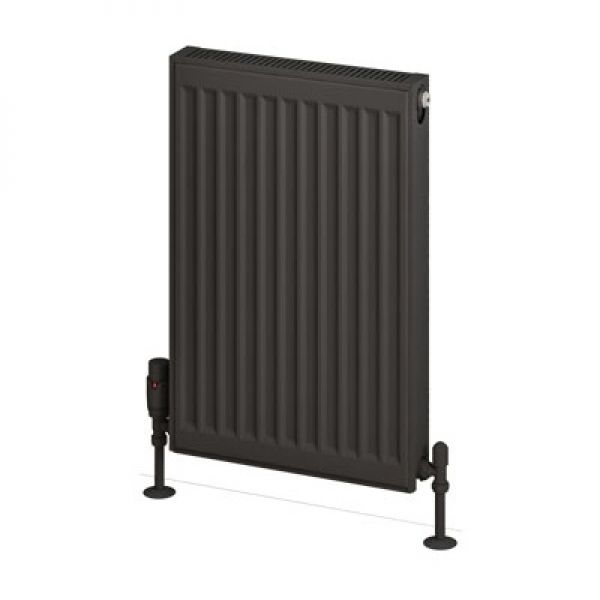 Eastbrook Type 21 600 x 400 Matt Anthracite Central Heating Radiator