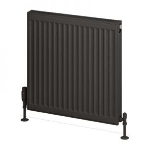 Eastbrook Type 21 600 x 600 Matt Anthracite Central Heating Radiator