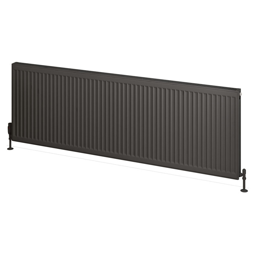 Eastbrook Type 21 600 x 1800 Matt Anthracite Central Heating