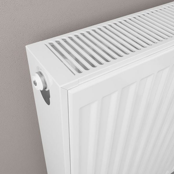 Eastbrook Type 22 400 x 400 Gloss White Central Heating Radiator #3
