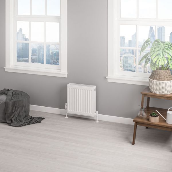Eastbrook Type 22 400 x 400 Gloss White Central Heating Radiator #2