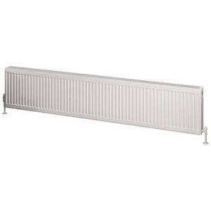 Eastbrook Type 22 400 x 2000 Gloss White Central Heating Radiator