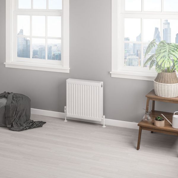 Eastbrook Type 22 500 x 500 Gloss White Central Heating Radiator #2