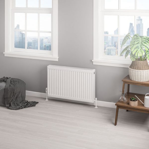 Eastbrook Type 22 500 x 800 Gloss White Central Heating Radiator #2