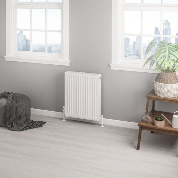 Eastbrook Type 22 600 x 500 Gloss White Central Heating Radiator #2