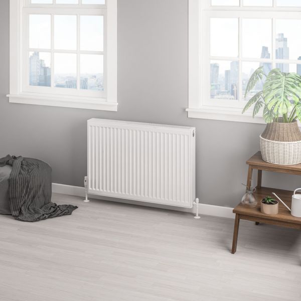 Eastbrook Type 22 600 x 900 Gloss White Central Heating Radiator #2