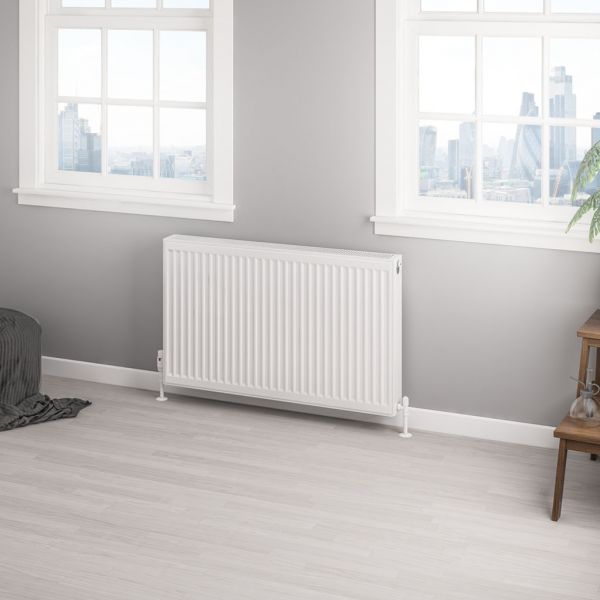 Eastbrook Type 22 600 x 1000 Gloss White Central Heating Radiator #2