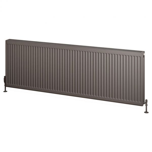 Eastbrook Type 22 600 x 1800 Matt Anthracite Central Heating Radiator