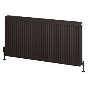 Eastbrook Type 22 600 x 1200 Matt Black Central Heating Radiator