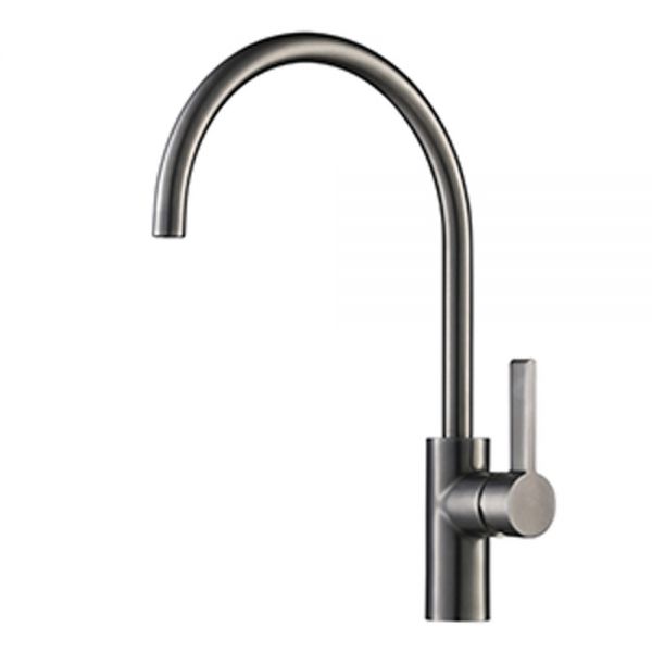 JTP VOS Brushed Black Kitchen Mixer Tap