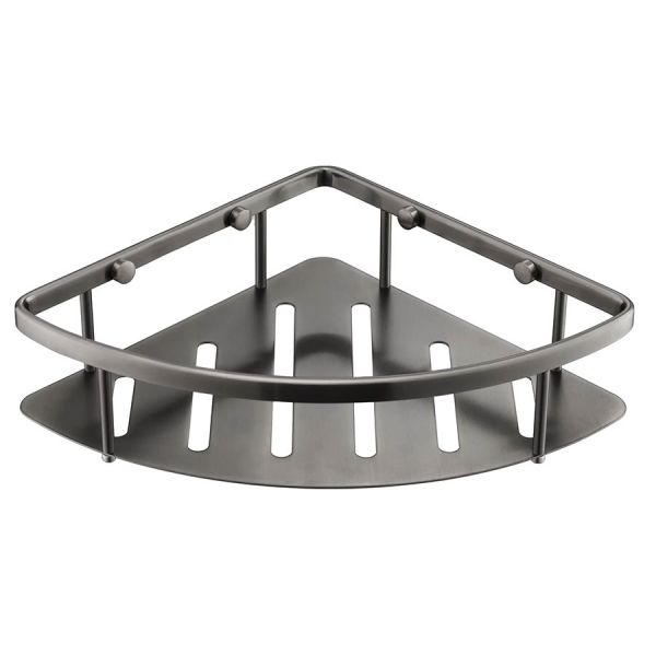JTP VOS Brushed Black Corner Basket