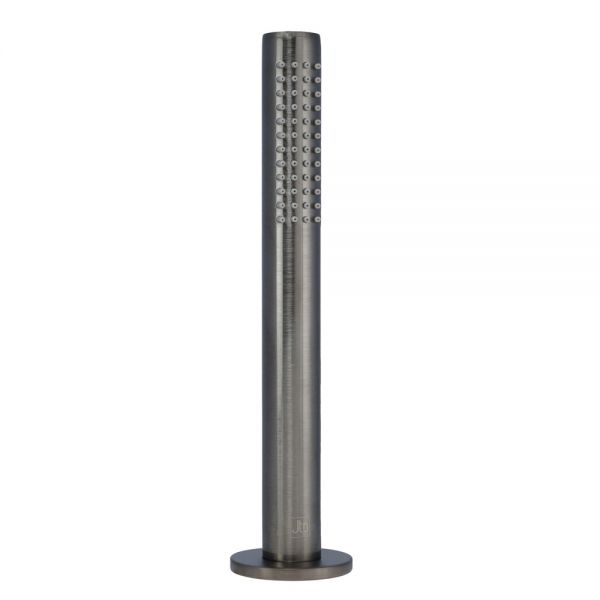 JTP VOS Brushed Black Pull Out Round Microphone Hand Shower