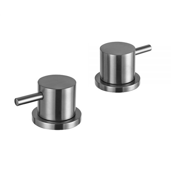 JTP VOS Brushed Black Deck Mounted Panel Valves
