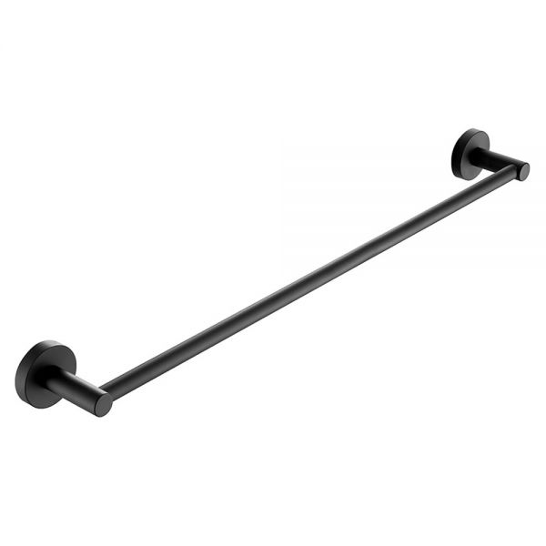 JTP VOS Matt Black Towel Rail 600mm