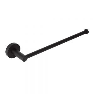 JTP VOS Matt Black Towel Holder 300mm