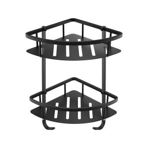 JTP VOS Matt Black Corner Twin Basket