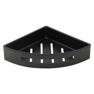 JTP VOS Matt Black Corner Basket with Black Insert