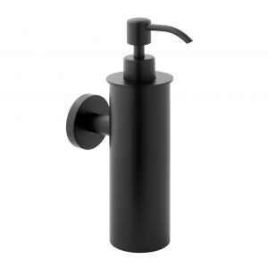 JTP VOS Hospitality Matt Black Wall Mounted Soap Dispenser