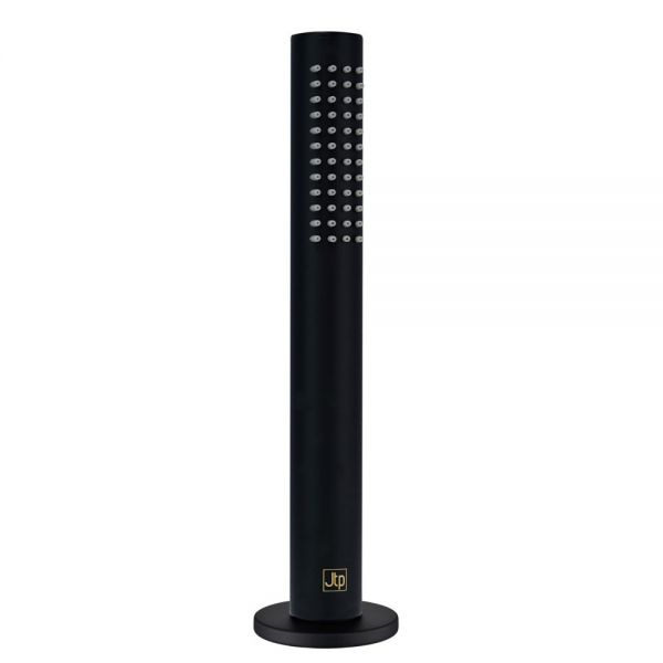 JTP VOS Matt Black Pull Out Round Microphone Hand Shower