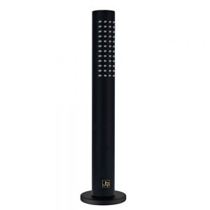 JTP VOS Matt Black Pull Out Round Microphone Hand Shower