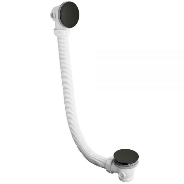 JTP VOS Matt Black Click Clack Bath Waste