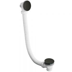 JTP VOS Matt Black Click Clack Bath Waste