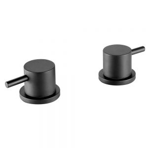 JTP VOS Matt Black Deck Mounted Panel Valves