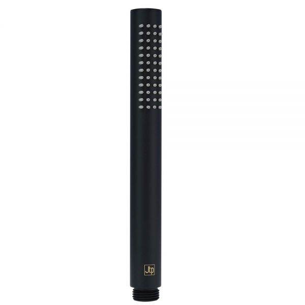 JTP VOS Matt Black Round Microphone Hand Shower