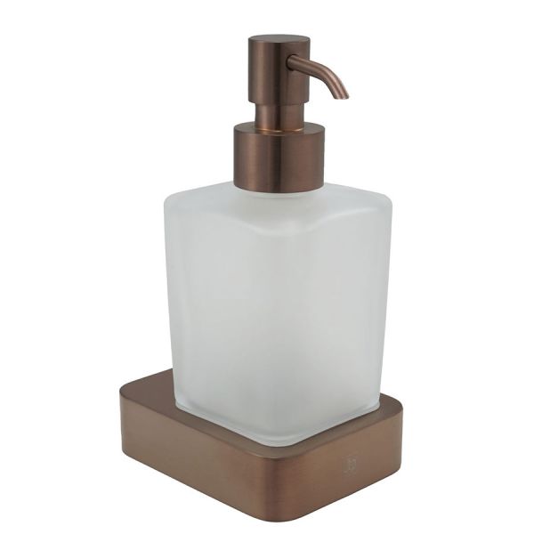 JTP HIX Brushed Bronze Wall Mounted Soap Dispenser