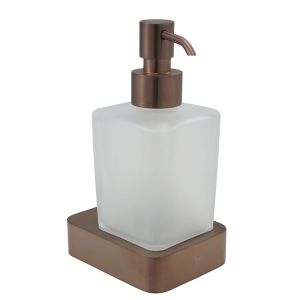 JTP HIX Brushed Bronze Wall Mounted Soap Dispenser